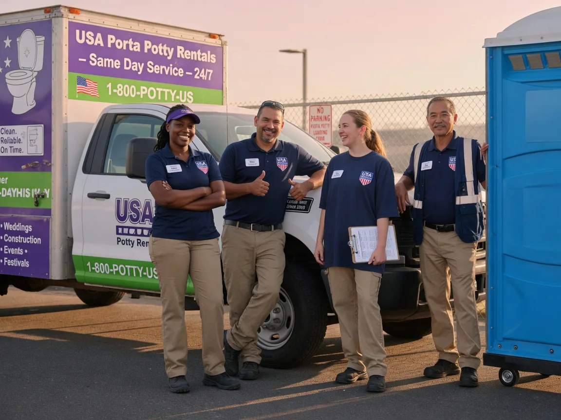 Porta Potty Rental company in Columbiana, OH