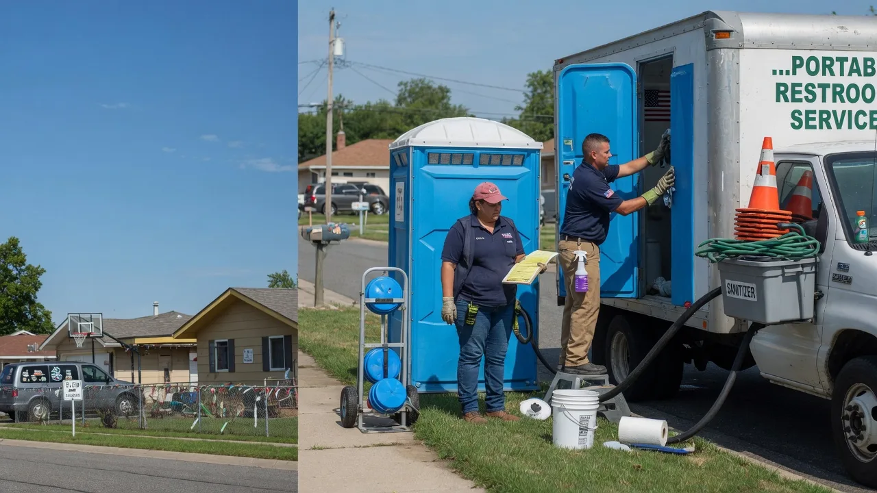 Portable Toilet Rental in Columbiana, OH near me